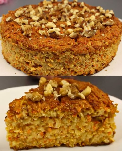 How to Make a Flourless Oatmeal and Carrot Pie 