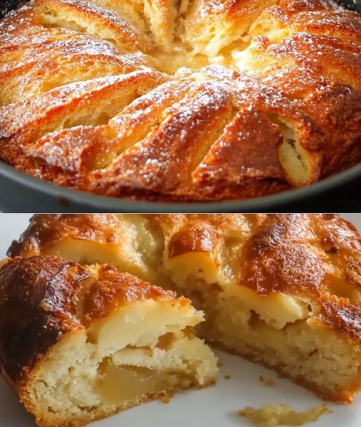 Irresistible 10-Minute Apple Cake: A Speedy Delight for Busy Gourmets