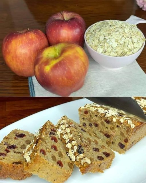 Sugarless & Gluten-Free Apple Oatmeal Bake