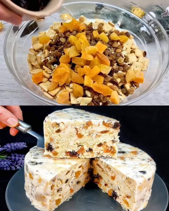 No Bake Fruit and Nut Delight