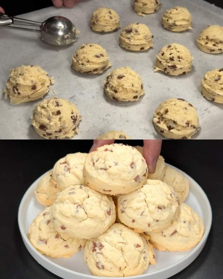 Classic Chocolate Chip Butter Cookies