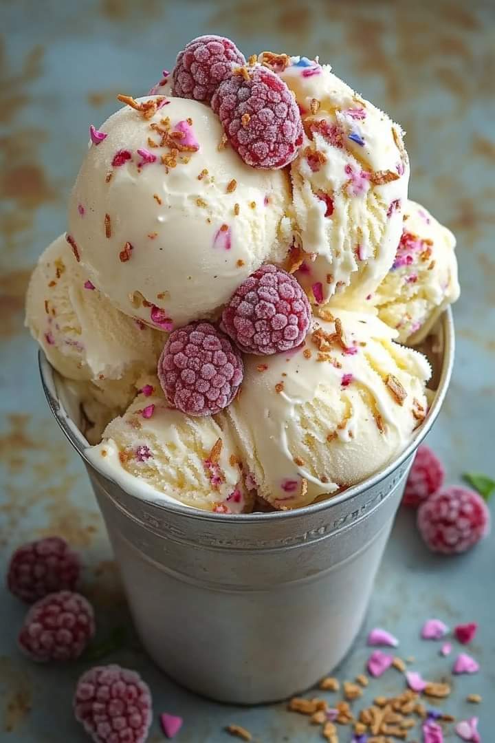 Mary Berry Condensed Milk Ice Cream Birthday