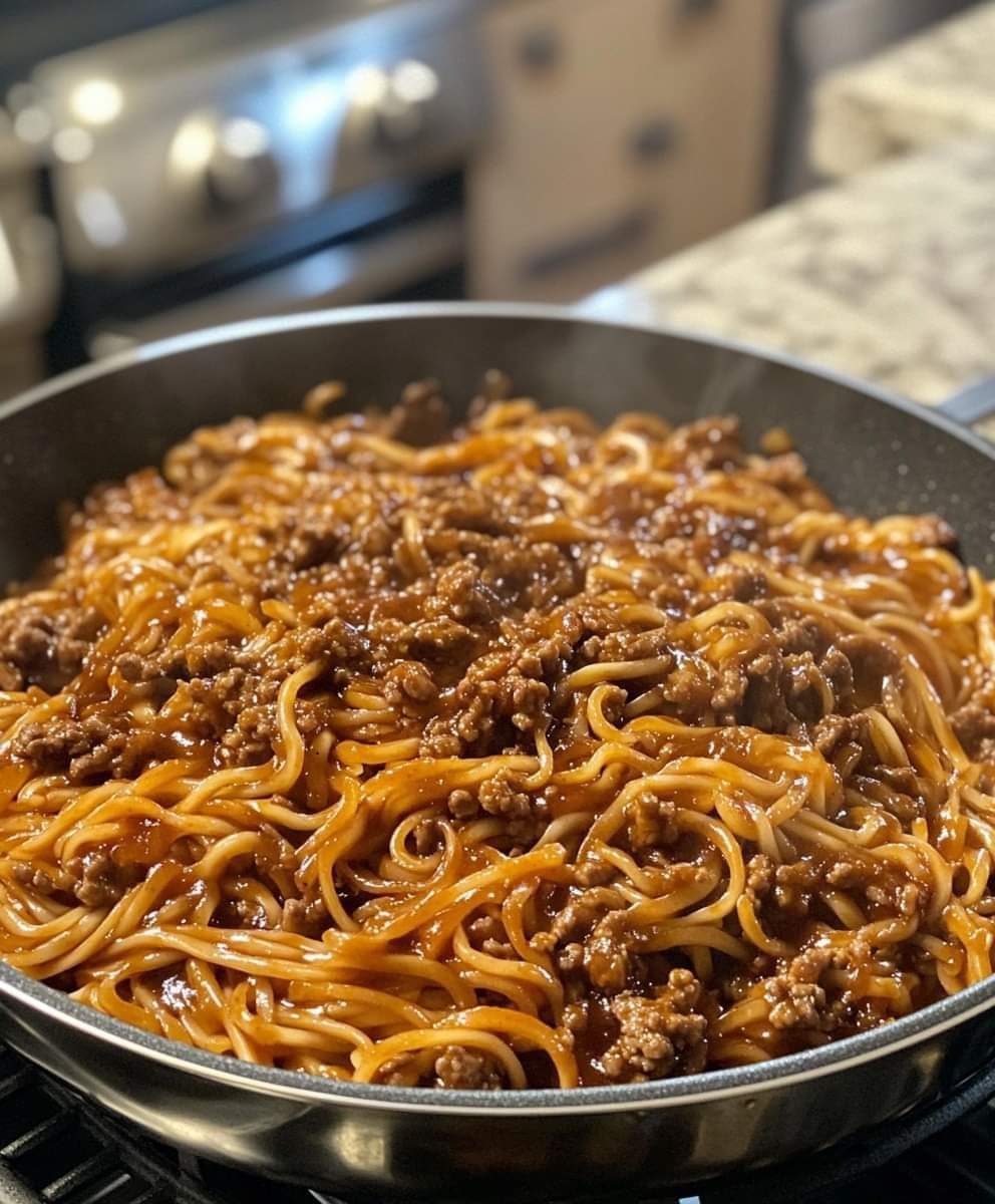 ASIAN SPICED BEEF NOODLES 🍜🥩