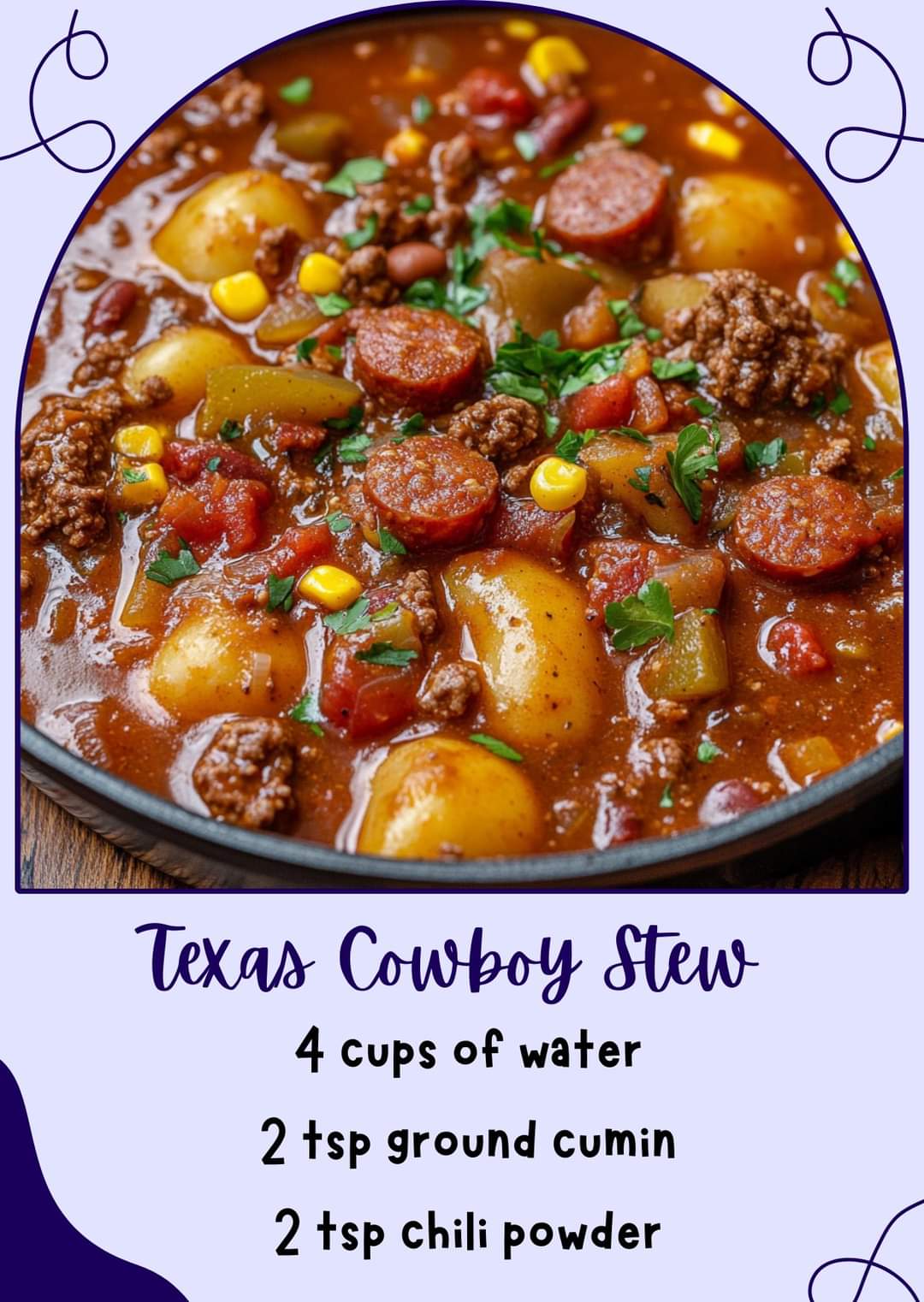 Texas Cowboy Stew 🤠🍲