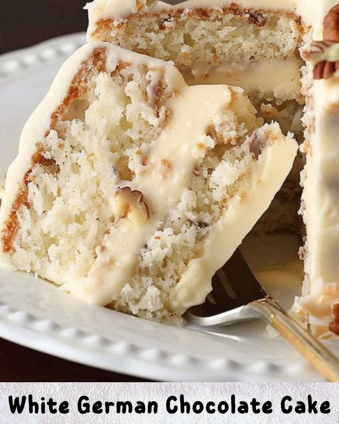 White German Chocolate Cake