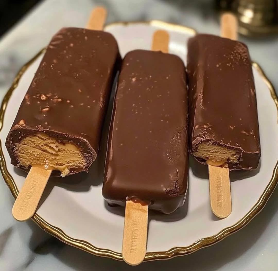 🍦🍫 homemade chocolate ice cream bars 🍫🍦