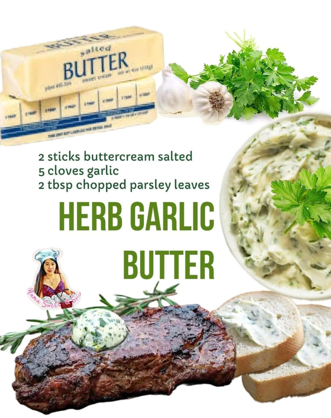 Make your own - Herb Garlic Butter