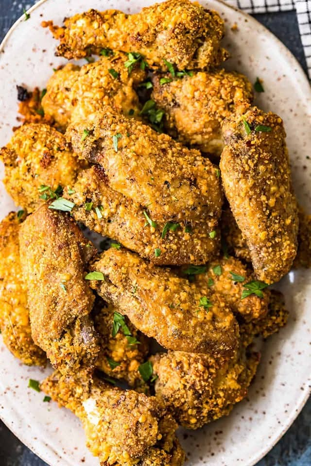 Garlic Parmesan Wings Recipe