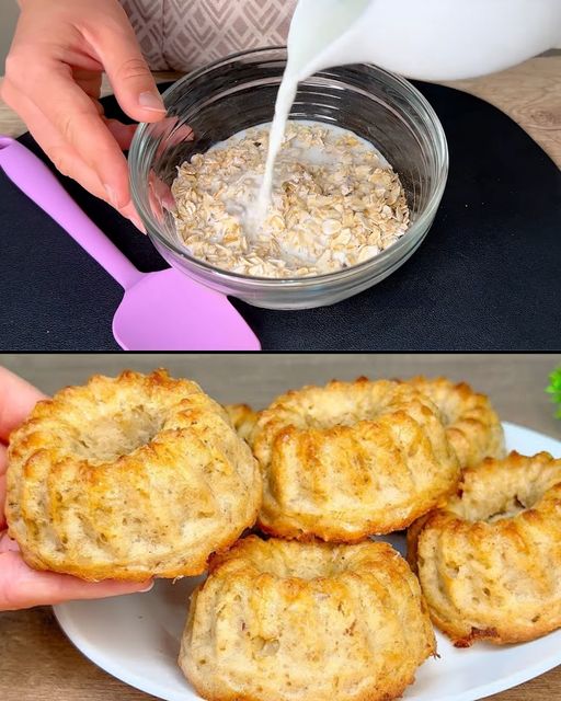 Baked Oatmeal with Apples and Cottage Cheese