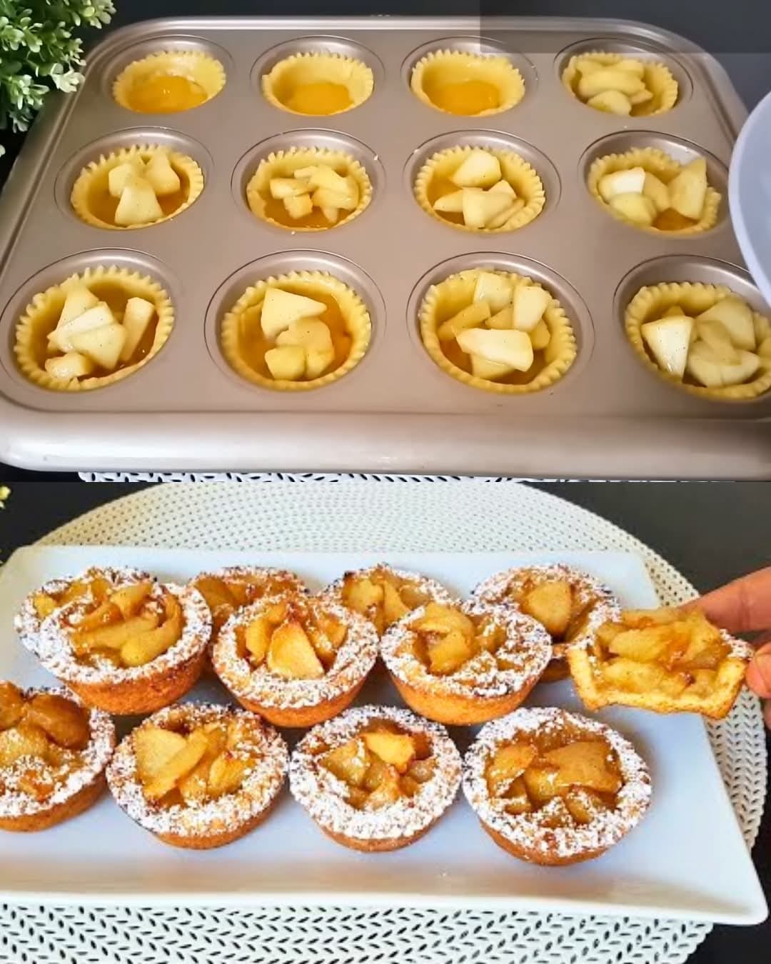 Apple Cake with Apricot Jam Glaze