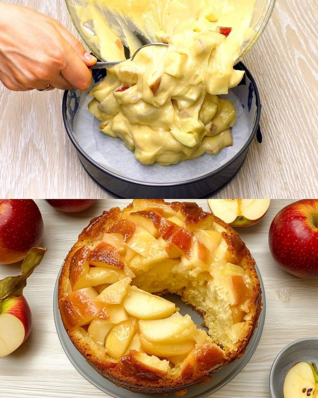 Apple Almond Muffins with Apricot Glaze