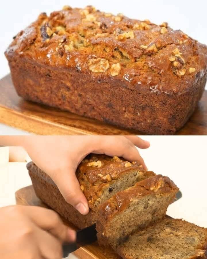 Moist Banana Loaf