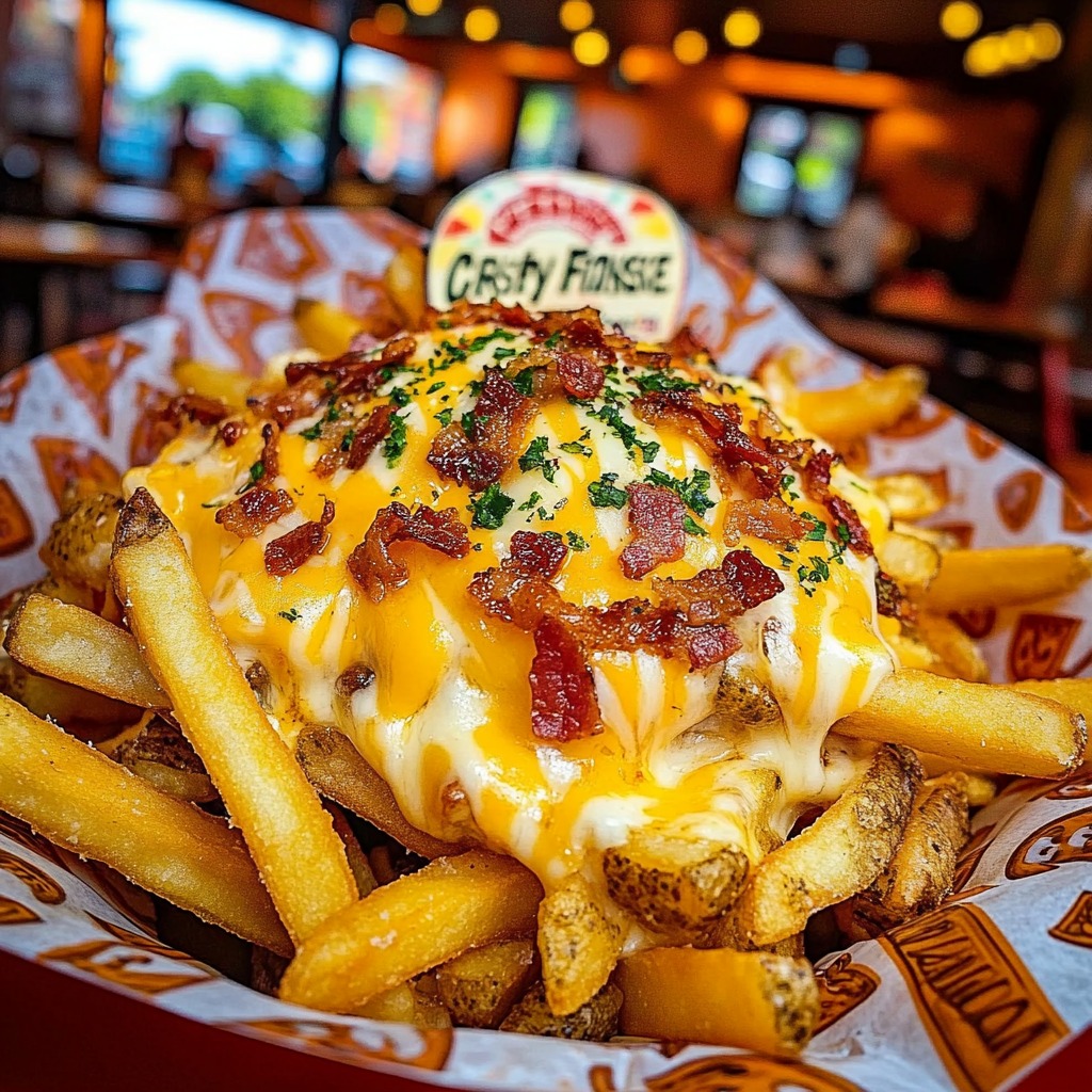 🍟 Loaded Bacon Cheese Fries Recipe 🧀🍔