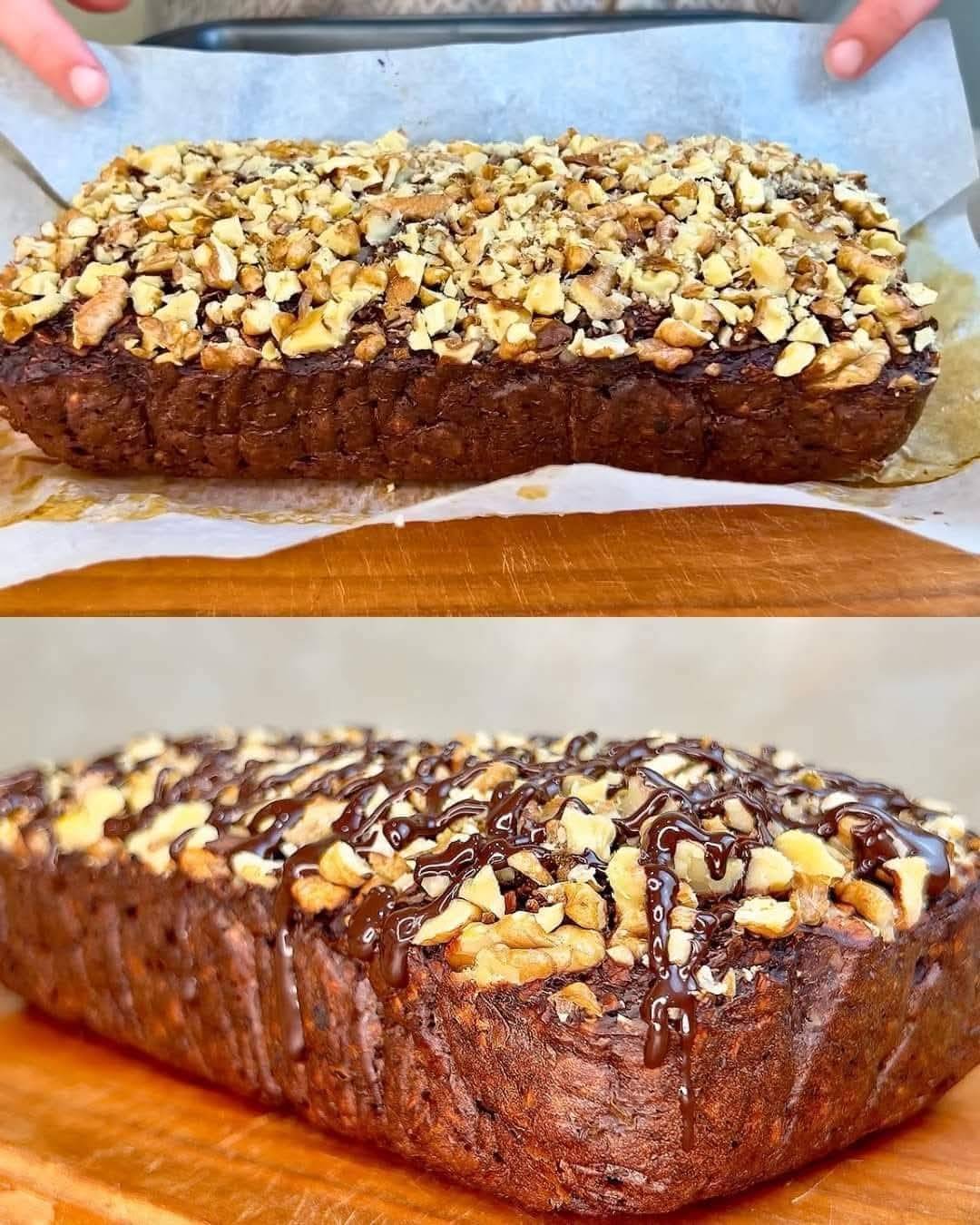 Sugar-Free Banana Oat Loaf with Cocoa Recipe