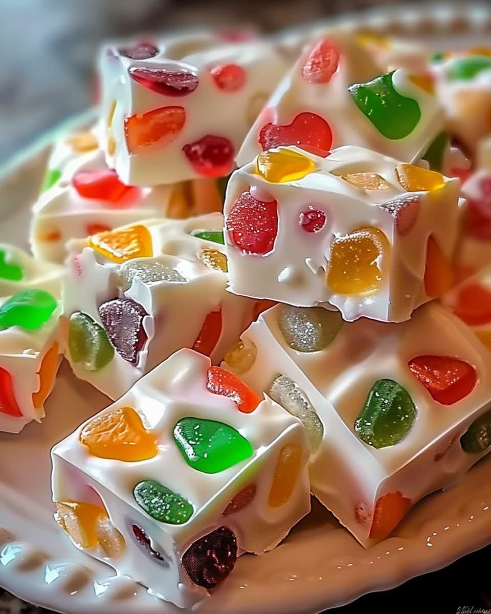 Jelly Nougat Candy Recipe