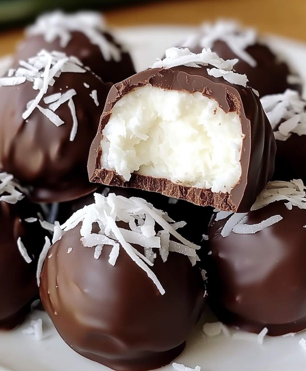 No Bake Coconut Cream Balls - Don't LOSE this Recipe 😋