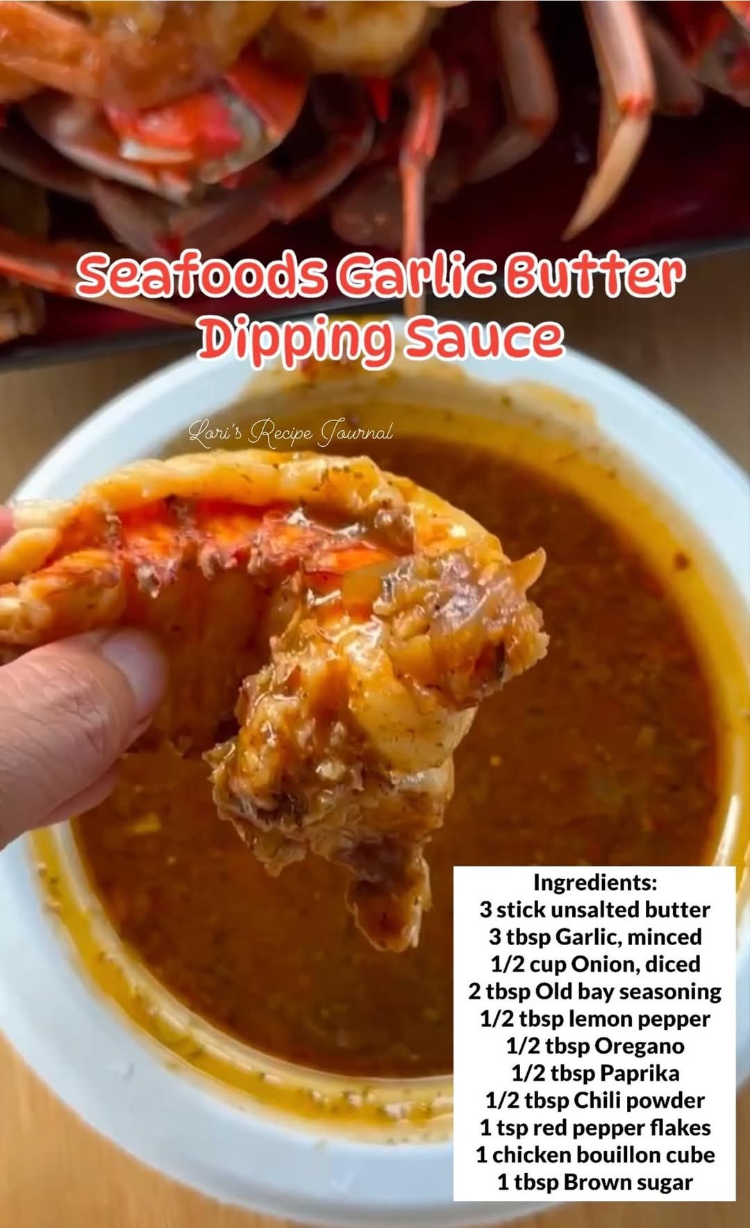 Seafoods Garlic Butter Dipping Sauce😋🔥🔥