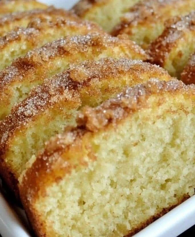 Homemade Cinnamon Donut Bread 🍞🍩❤️