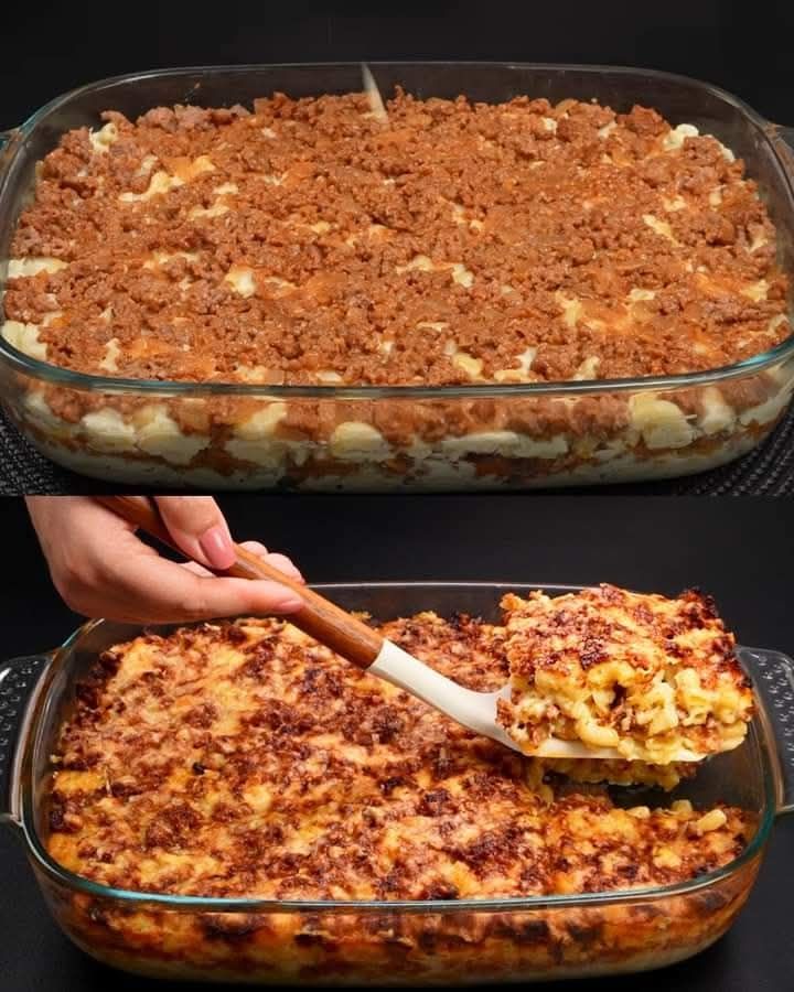 Classic Pasta Casserole with COW Meat Sauce and Cheesy Béchamel