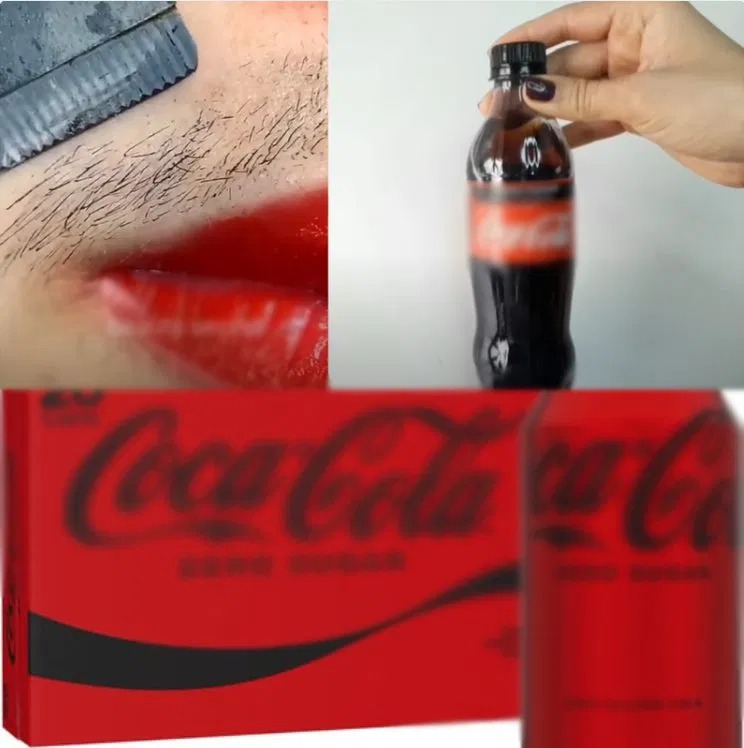 Say Goodbye to Shaving: Effortlessly Remove Facial and Body Hair with Coca-Cola