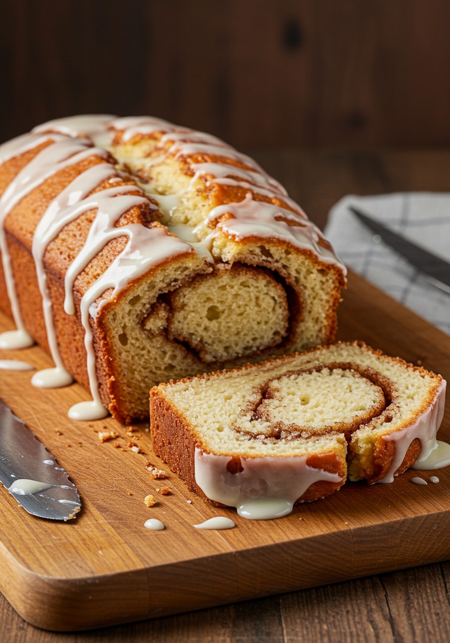 Cinnamon Swirl Apple Fritter Bread Recipe