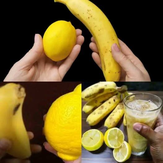 Belly Fat Melts in One Day? Banana & Lemon Drink for Weight Support! 